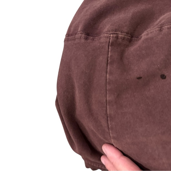 NWOT Maroon Hotshot Tee Romper XS small flaw - Picture 4 of 8